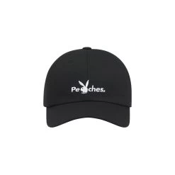 Playboy X Peaches. Clubhouse Hat, Black