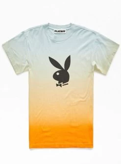 Men's Rabbit Head Ombre T-Shirt -Playboy Clothing 0097250500047NEW 00 089 b81f73ff 2db3 487f 93c4 85157fb80c0a