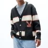 Men's Peek-A-Boo Cardigan -Playboy Clothing 0128508520052NEW 01 001