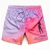 Playboy By PacSun Rainbow 17" Swim Trunks -Playboy Clothing 0150250500032NEW 00 054