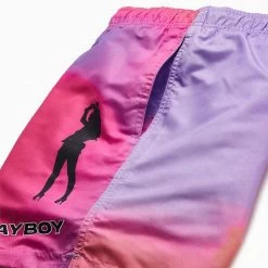 Playboy By PacSun Rainbow 17" Swim Trunks -Playboy Clothing 0150250500032NEW 03 054