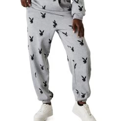 Women's All Over Bunny Sweatpants -Playboy Clothing 070730723540 04 w1 090d3c6e 227d 409c a8fc 21be8c3a7bf1