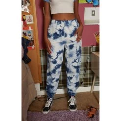 Women's Crystal Tie-Dye Sweatpant -Playboy Clothing 0850491920005NEW 01 998