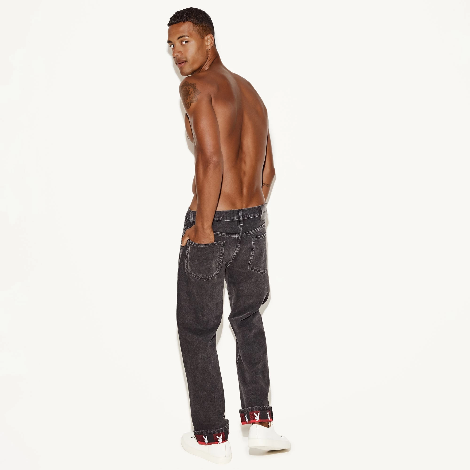 The Straight Leg Jean Vintage Black Wash - Image 2