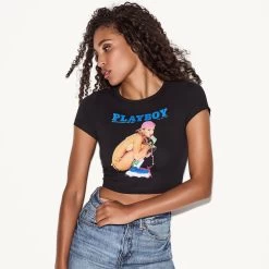 April 1991 Cover Baby Tee Black