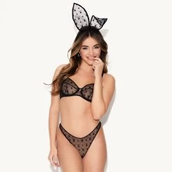 The Icon Bunny Ears -Playboy Clothing 27 542314 6918100385889 ICON BUNNY EARS BLACK 4037