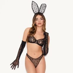 The Icon Bunny Ears -Playboy Clothing 27 542314 6918100385889 ICON BUNNY EARS BLACK 4091