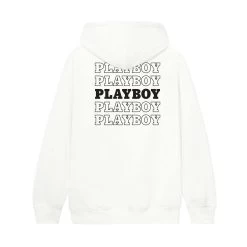Repeating Masthead Hoodie 10 Repeating Masthead Hoodie -Playboy Clothing 28