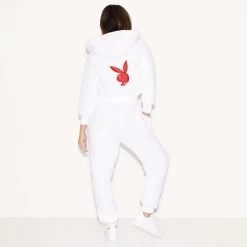 Sherpa Jogger White -Playboy Clothing 2 541275 541280 SHERPA HOODIE AND JOGGER WHITE 0169 8e208aa3 d734 4610 a0f9 2296dce2b002