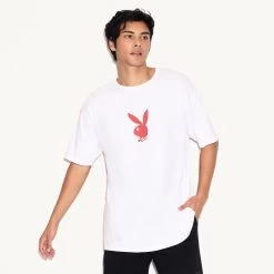 May 1977 Cover T-Shirt 18 May 1977 Cover T-Shirt -Playboy Clothing 491764 6557131833441 MAY 1977 COVER TSHIRT WHITE 6393