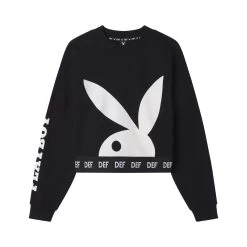 Women's Cropped Logo Crewneck