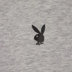 Men's Playboy Bunny Hoodie -Playboy Clothing 518796 6694852853857 DEF HOODIE GREY SHIRT BLACK SHIRT BLACK1