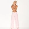 The Low Rise Skater Jean Pink Stone Wash -Playboy Clothing 53 14898 Acopy WOMENS DENIM