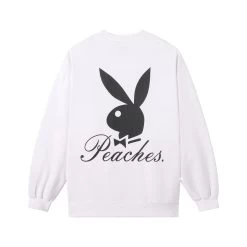 Playboy X Peaches Script Crewneck