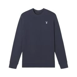 Bunny Basics Crewneck, Navy Blue