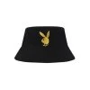 Playboy X Lids Year Of The Rabbit Bucket Hat -Playboy Clothing 6894269759585 540351 YOTR REVERSIBLE BUCKET HAT BLACK 1