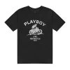 Playboy Motorcycle Company T-Shirt -Playboy Clothing 6927219032161 542789 BORN TO PLAY TEE BLACK 1