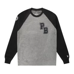 Playboy Varsity Crewneck Grey/Black