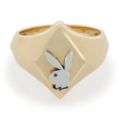 Playboy X The Great Frog Ace Of Diamonds Ring