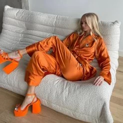 Silk Lounge Pants -Playboy Clothing BB 0005 silkrobe1 5b1d7414 827d 4bcf b582 bab19a1c35ec