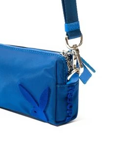 Nylon Pouchette -Playboy Clothing BIgBunny Dop mini Cobalt 003 38850f16 b8e4 47f4 bc5b 96c85b696e37