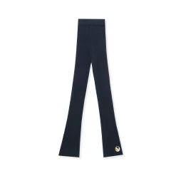 Women's Flared Ribbed Leggings -Playboy Clothing BIgBunny Flared Legging Black 001 71d4f4a3 4cdf 423d 8378 3fec0a18e091