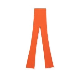 Women's Flared Ribbed Leggings -Playboy Clothing BIgBunny Flared Legging Rust 002 53f9e0e0 f538 48a6 ac79 ce44e1740008