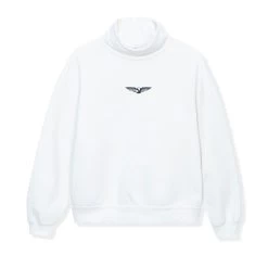 Aviation Wings High Neck Sweatshirt