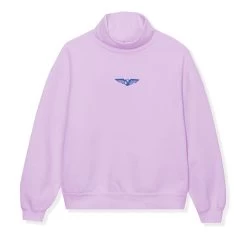 Aviation Wings High Neck Sweatshirt -Playboy Clothing BIgBunny High Neck Mauve 001 w1 07b2ecb3 4840 428a afa8 7eeaec3f0fa9