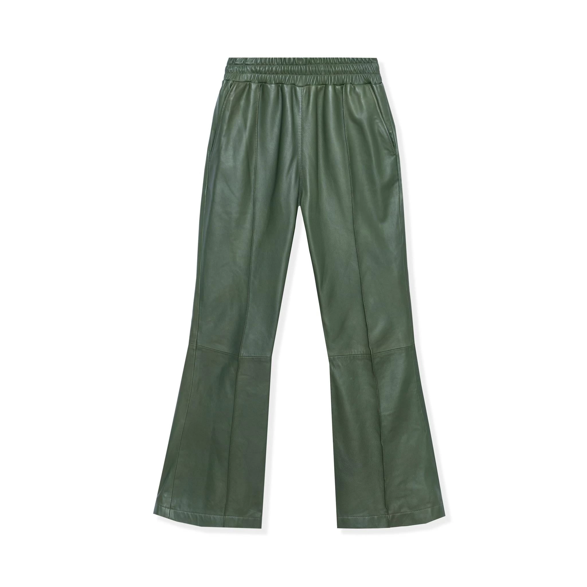Leather Flare Pants 3 Leather Flare Pants