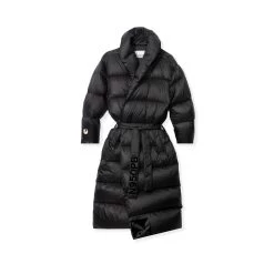 Belted Long Puffer Jacket