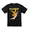 Tokyo Club Butterfly T-Shirt Black -Playboy Clothing Blackcopy2