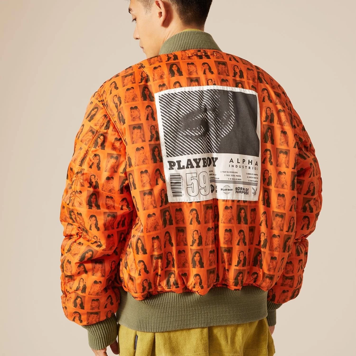 Playboy X Alpha Industries Reversible MA-1 Flight Jacket 5 Playboy X Alpha Industries Reversible MA-1 Flight Jacket - Image 3