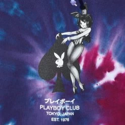 Ace Of Spades Tie Dye Hoodie -Playboy Clothing Color Bars Ace of Spades Tie Dye HoodiePink Purple 05