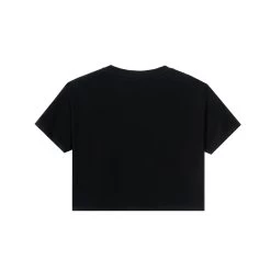 Playboy X Color Bars Spiral Women's Cropped T-Shirt -Playboy Clothing Color Bars Spiral Wmns Crop Tee Black 03 5630d3b6 5409 45bd a61c cc75797c0b85