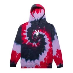Tokyo Club Tie-Dye Hoodie -Playboy Clothing Color Bars Tie Dye Hoodie Pink 01 e7232431 06ab 49cd 84eb 77dcaa10f3ba
