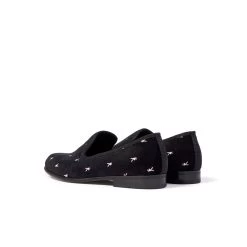 Duke + Dexter Velvet Mini Rabbit Head Loafers -Playboy Clothing Duke Dexter Velvet Mini Rabbit Head Loafers Black 06 842b00a4 8872 4a0a ac3c 3cbb080b2b9d