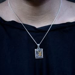 Trust No One Necklace -Playboy Clothing IMG 2279 Edit