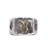 Diamond Side Rabbit Head Ring -Playboy Clothing IMG 5233 Edit
