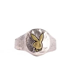 Circular Rabbit Head Ring