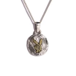 Rabbit Head Coin Pendant Necklace