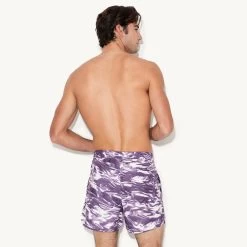 Men's 15" Liquid Boardshorts -Playboy Clothing M17 521762 6731917557857 LIQUID BOARD SHORT PERSIAN VIOLET 2012