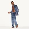 Men's Velour Pant, Navy -Playboy Clothing M29 536473 536479 VELOUR MATCHBACK JACKET PANT NAVY 73214 e6d39903 a7b6 4588 a8f0 ed83788bf200