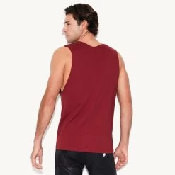 Playboy Raceway Muscle Tank 12 Playboy Raceway Muscle Tank -Playboy Clothing M3 542829 6927220408417 RACING RABBIT HEAD TANK CARDINAL 0416