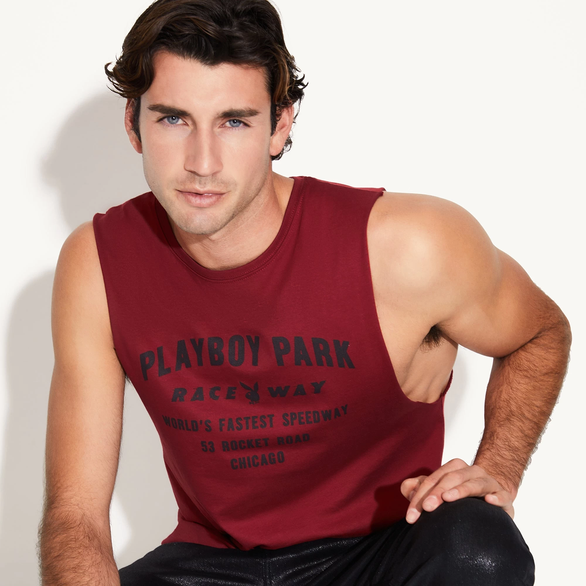 Playboy Raceway Muscle Tank 6 Playboy Raceway Muscle Tank - Image 4