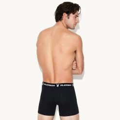 Classic Boxer Brief -Playboy Clothing M8 503053 6617192497249 CLASSIC BOXER BRIEF BLACK 0990 6955a762 6705 4744 b308 abe60139950c