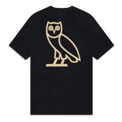 Playboy X OVO Casino T-Shirt -Playboy Clothing OVO X PLAYBOY T SHIRT 3304 BLACK 2 WEBSIZE