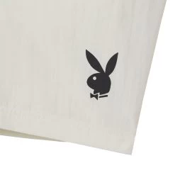 Men's Soul Nylon Short 8 Men's Soul Nylon Short -Playboy Clothing PB SOUL NYLON SHORT OFF WHITE DTL2