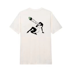 Inhale Femlin T-Shirt -Playboy Clothing PBFEMLINBUNNYTEEVTGWHT BACK