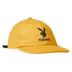 Playboy X Pleasures Wool Strapback Hat -Playboy Clothing PBHEADWEAR3663 cb429585 ad5b 4536 aca7 7ed92315e0f6